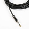 Music Store Instrument Cable 6 m, Black, Straight/Straight, Noise-free Signal