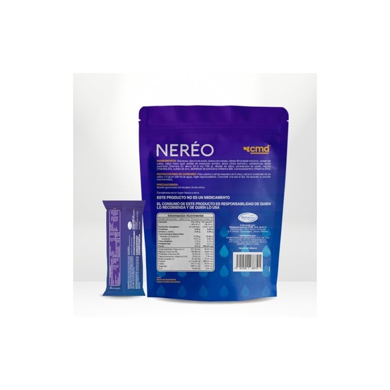 CMD - NERÉO - Electrolitos en Polvo con Vitamina C,