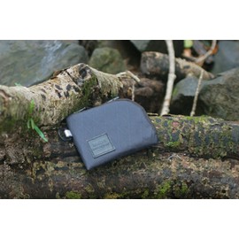 SA-CHE X-PAC Outdoor UL Mini Wallet Plus, Made in Japan, Bifold Bill Wallet, Waterproof, Compact, Lightweight, Neck Wallet, Camping, Mountain Climbing, Mini Wallet, dark navy