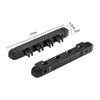 Sarini Cue Wall Rack Holds 4 Cues Black Wall-Mounted Billiard