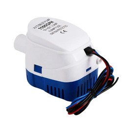 VOANZO Bilge Pump 12v Automatic with Float Switch -1100GPH/70LPM for Boats Ponds Pools