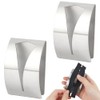 UNICRAFTALE 2Pcs Zipper Jig Tool Stainless Steel Zipper Jig Helper