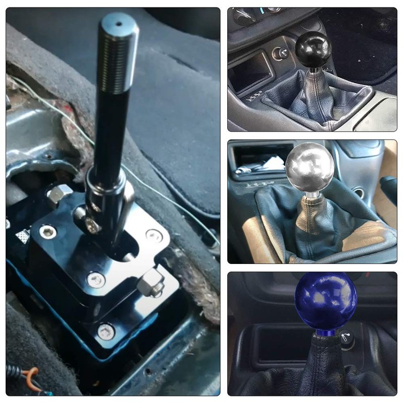 PQY T56 6-Speed Short Throw Shifter w/Base Shift Knob Billet