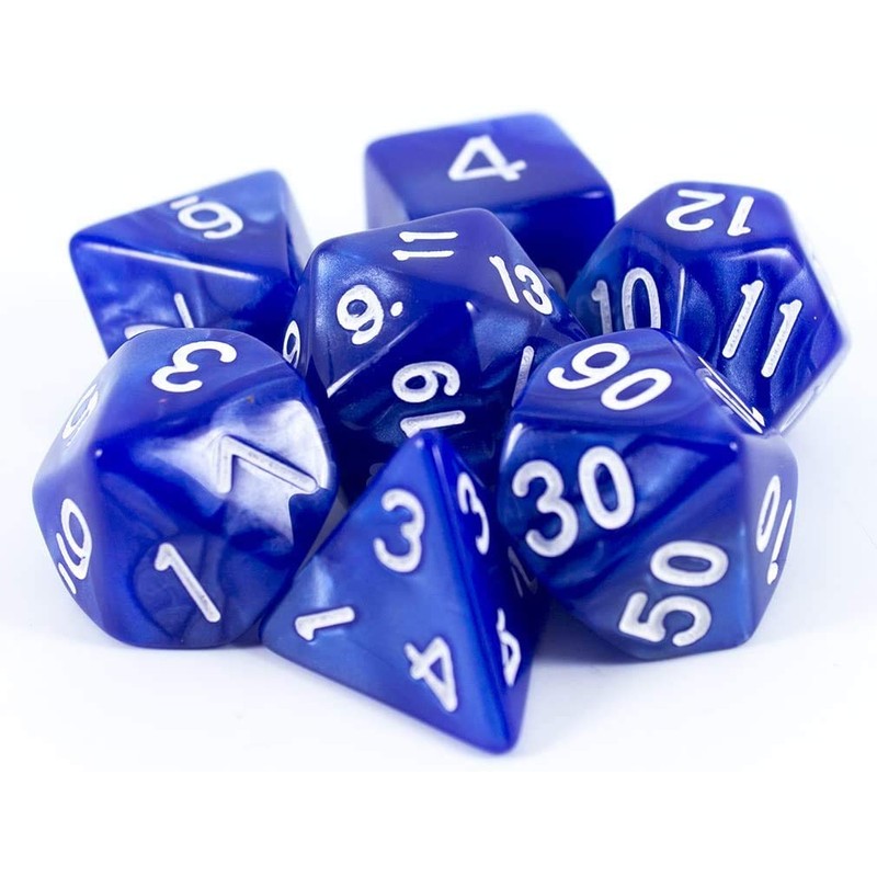 BOBOZHONG Polyhedral Dice,7PCS Layered Polyhedral D&D Dice,for Dungeons and Dragons
