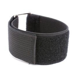 Secure 96 x 3 Inch Heavy Duty Black Cinch Strap - 2 Pack