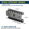 DoubleFill Pressure Washer Gun Holder, Wall Mount Foam Cannon Holder,