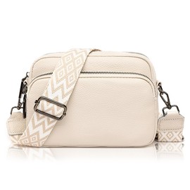 GSenhui Crossbody Bag Damen Gesteppte Umhängetasche,Moderne Taschen mit 3 Abteil, Kleine Umhängetaschen Abnehmbarem Schultergurt für Frauen
