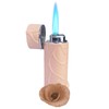 Fun and Cute Brown Lighter,Portable Cool Lighters,Refillable Butane Jet Flame