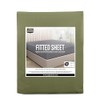 Utopia Bedding Utopia Bedding Fitted Sheet King, Olive - Deep