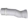 Hulthor Flexible Pan Connector 240-500mm, Universal Toilet Pan Connector for