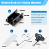 Sliding Window Locks (10 Pack), Window Locks for Up and