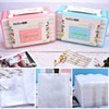 Marian Organic Sandwich Cotton Pads 8961 - No-Shedding Bulk Pack Free Size/Mc-8691 Pink 10ea