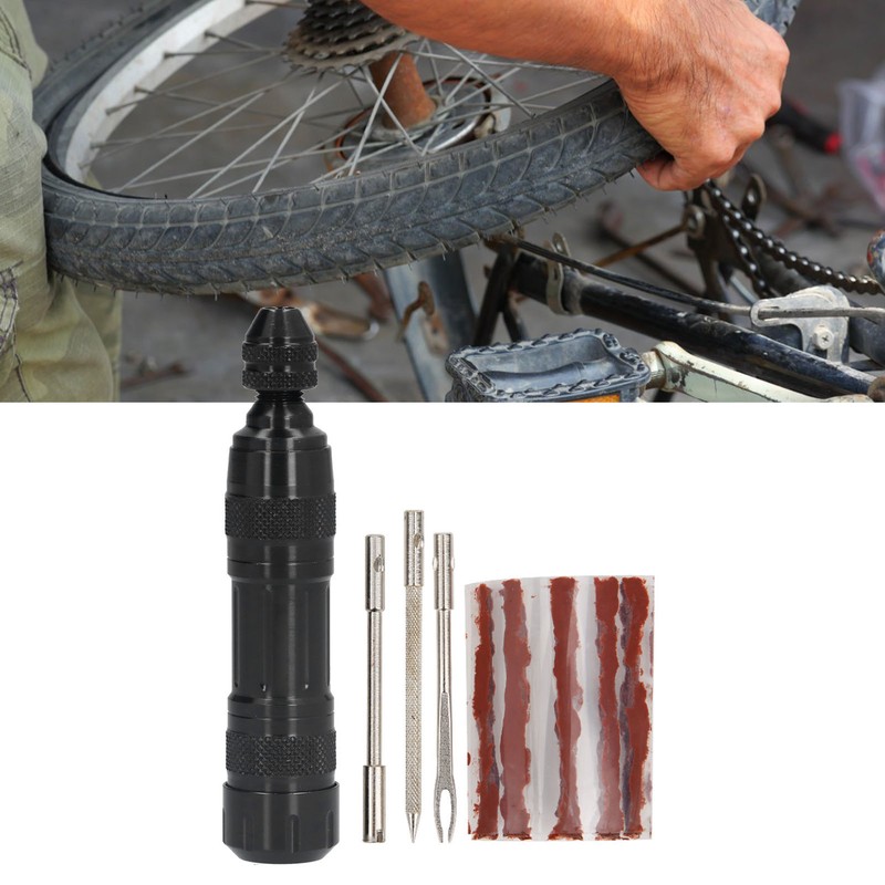 Aluminum Alloy Tire Repair Tool Kit Durable Portable Tire Repair