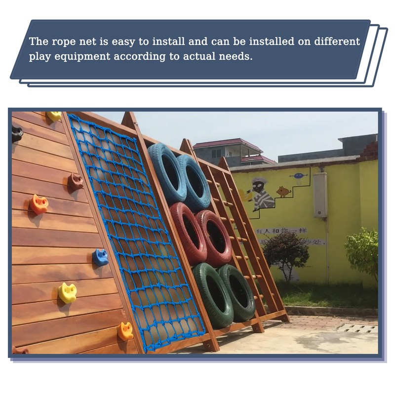 ANGRNMT Heavy-Duty Climbing Net with 6 Sizes - Perfect for