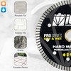4.5-Inch Thin Rim Turbo Diamond Blade - Reinforced on Both