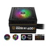 GAMDIAS 600W Bronze PSU, RGB Gaming PC Power Supplies 600W