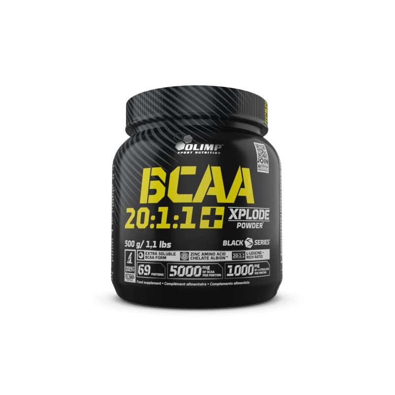Olimp BCAA 20:1:1 Xplode powder (500 g) - xplosive cola