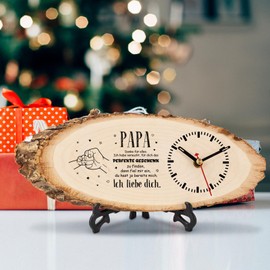 KAAYEE Gifts for Dad, DIY Wooden Watch, Special Dad Gift for Christmas, Birthday, Mother's Day, Valentine's Day, Birthday Gift, Father's Day Gift for Father of Children