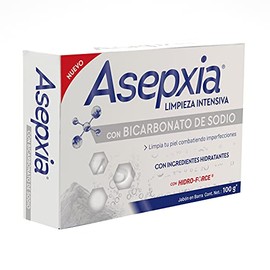 ASEPXIA - Bicarbonato de Sodio Jabón en Barra. Limpia la piel, combate y previene imperfecciones, remueve grasa e impurezas con ingredientes hidratant