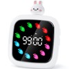 Yunbaoit Digital Visual Timer for Kids, Rechargeable 99-Minute Silent Countdown