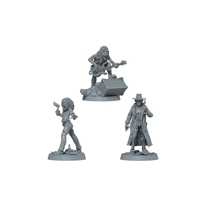 Zombicide Iron Maiden Character Pack #2 - Eddie Miniatures and