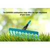 Gardena Rake 10 Claws Combination System, 9.8 inches (25 cm),