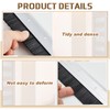 Hushee 2 Pack 36 Inches Brush Door Sweep, Aluminum Door