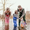 DaddyGoFish Chest Waders for Kids and Adults, Fishing and Hunting