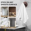 SEIUCAN Walnut Suction Cup Hooks - Waterproof No Drill Removable