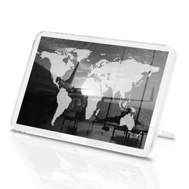 1 x Fridge Magnet - Traveling World Map Airport Lounge #37643