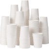 Whonline Paper Drinking Cups, 200 Pack 3 oz, White, Disposable,