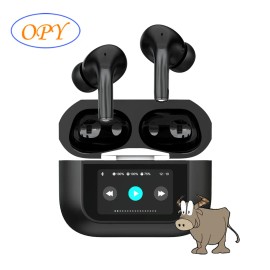 Opy Airport Air Wireless Case 50 Pro Max Headphones To With Microphone Headset In Ear Headphones Shipping From USA Warehousemodel number: Avatar 50 pro, color: Black