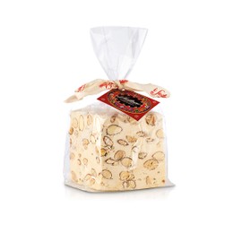 iSiciliani Italian Almond Soft Torrone Nougat Block 300g. (10.5oz.)