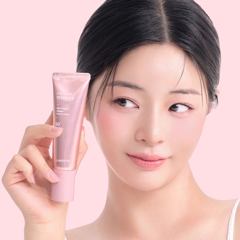 Labiotte Skin Enhancer Collagen Tone Up Cream Pink 40ml SPF50+PA+++