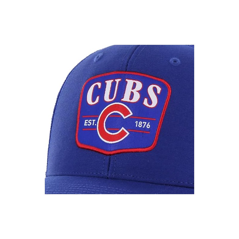 47 Chicago Cubs Squad Trucker Snapback Cap, Adjustable Hat Blue