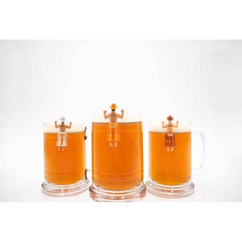 NPW Drinking Buddies Chaps, 4-Count, Assorted