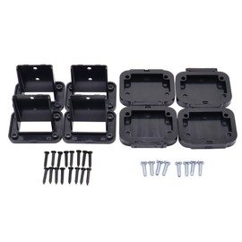 HISports Installation Control Panel ‎EEE0151185,11060,4815,4 Pieces 50 A Mounting Bracket for Anderson Plugs for Mounting in Moulds and Panels