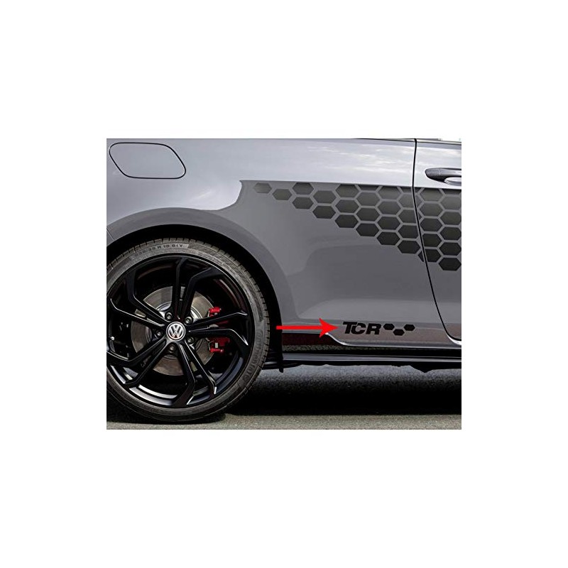 TCR Decorative Film Tuning Logo Black