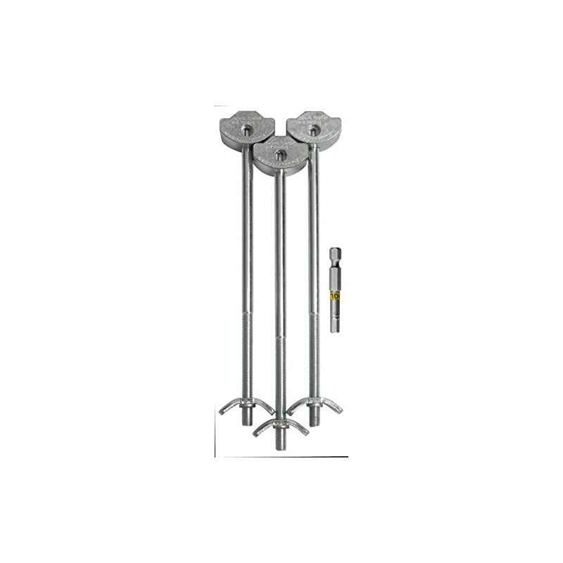 ZIPBOLT QT10.700 WORKTOP Connector 164mmPACK of 3 INC 50mm Driver