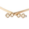 Aodexius Women's Slim Summer Metal Belt Elastic Waist Chain with