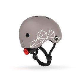 Scoot and Ride Lifestyle Lines Helmet XXS-S Taupe