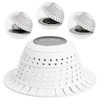 zaa Bathtub Drain Hair Catcher, Silicone Collapsible 1 Pack Drain