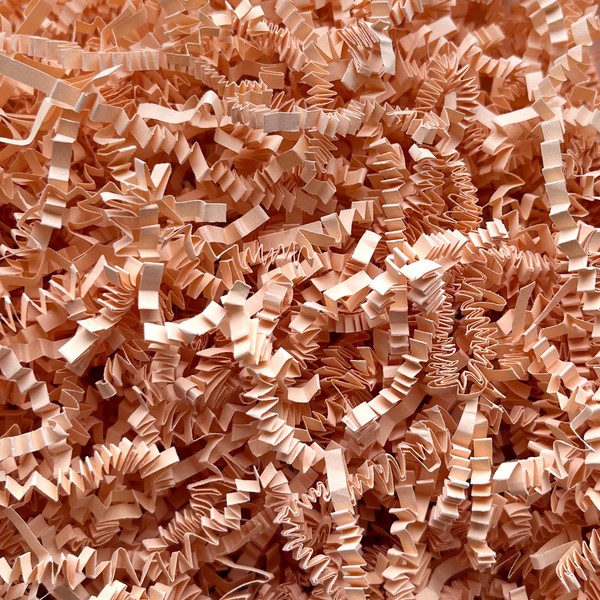 MARSROAM 1 LB Champagne Crinkle Paper Filler Shredded Paper for