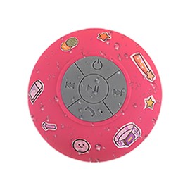Wireless Speaker | Bathroom Speaker,Water-Resistant Wireless Suction Cup Outdoor Shower Loud Stereo Sound Music Player for Home Travel