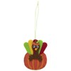 Gerson Set of 8 Turkey Ornament Felt Craft Kit for
