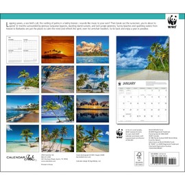 Calendar Ink, Islands WWF 2025 Wall Calendar