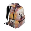 Dog Maltese High School Bag Backpack Bookbags Book Bags for