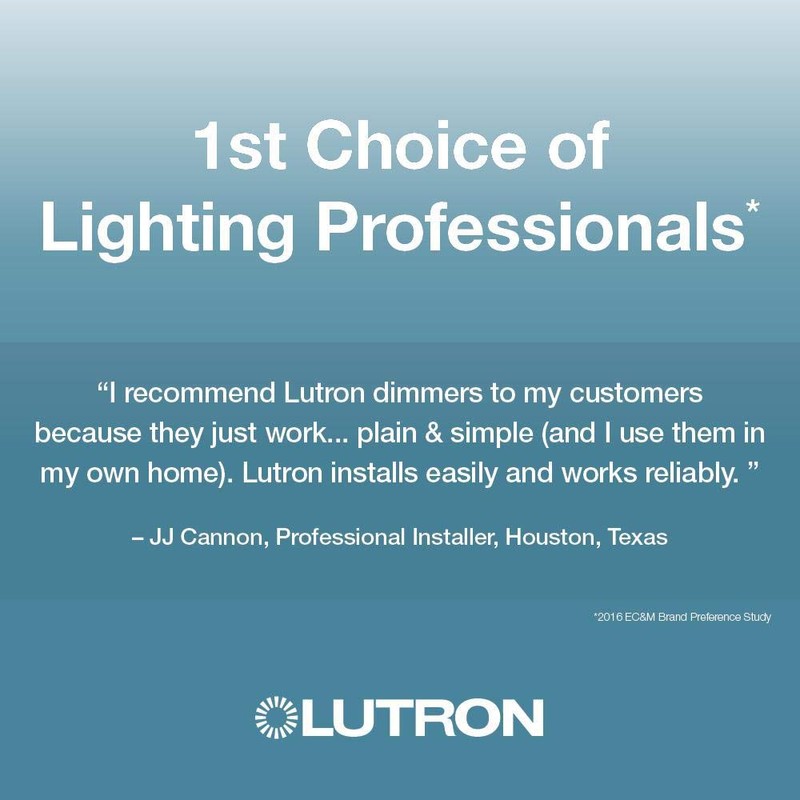 Lutron Toggler LED+ Dimmer | for Dimmable LED, Halogen, and
