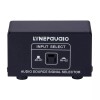 LINEPAUDIO 2-Way RCA Stereo Audio Switch Signal Source Switcher Selector
