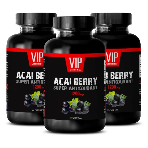 VIP VITAMINS Energy enhancer - ACAI BERRY - Vegan ingredient